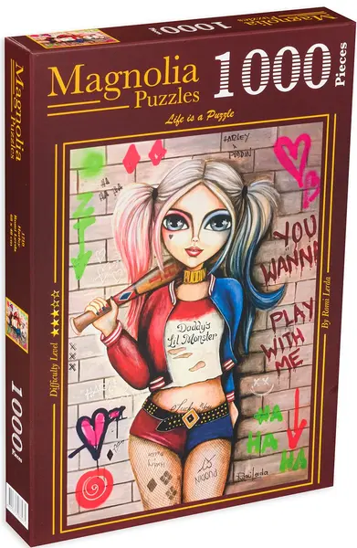 Puzzle Magnolia din 1000 de piese - Harley