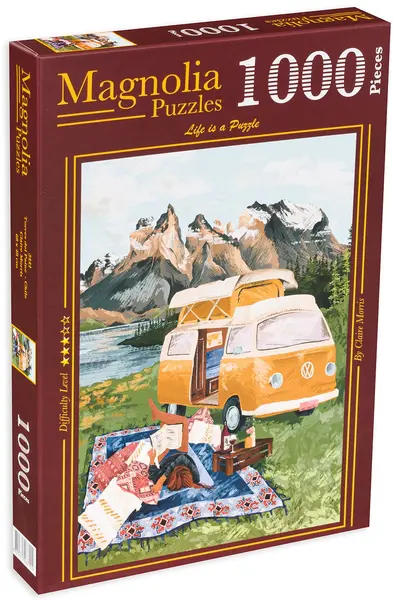 Puzzle Magnolia din 1000 de piese - În natură