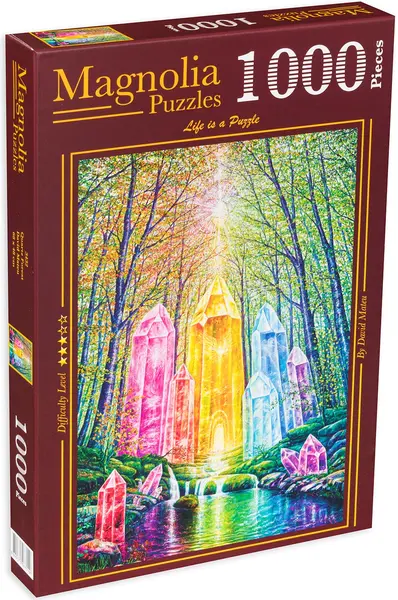 Puzzle Magnolia din 1000 de piese - Pădure magică