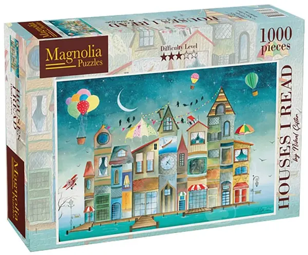 Puzzle Magnolia din 1000 piese - Cărți citite