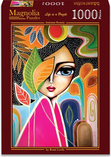 Puzzle Magnolia din 1000 piese - Frumusețea toamnei