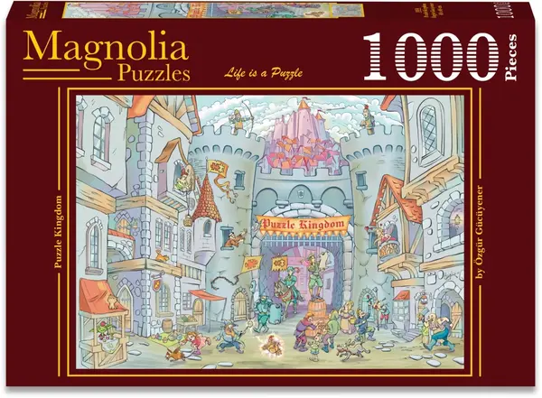 Puzzle Magnolia din 1000 piese - Regatul Puzzle-urilor