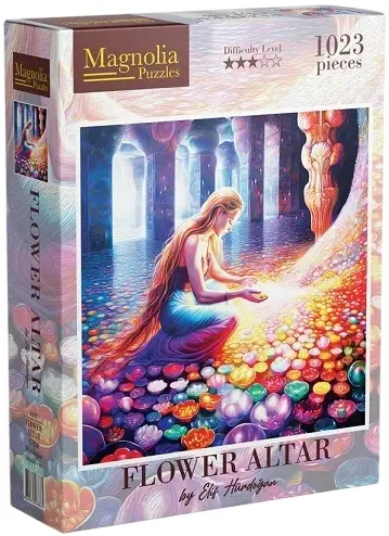 Puzzle Magnolia din 1023 piese - Altarul colorat