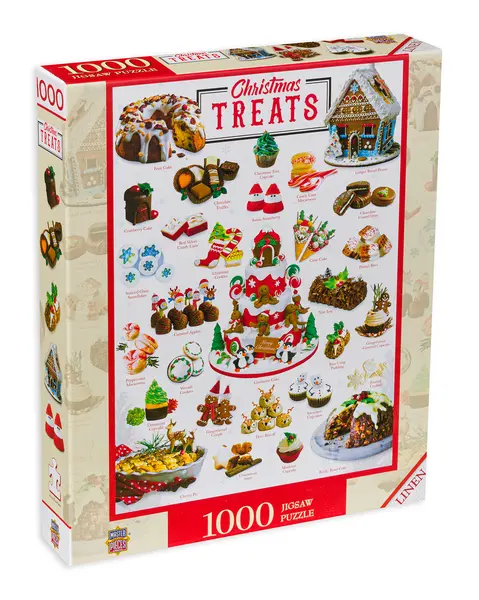Puzzle Master Pieces din 1000 de piese - Delicii de Crăciun