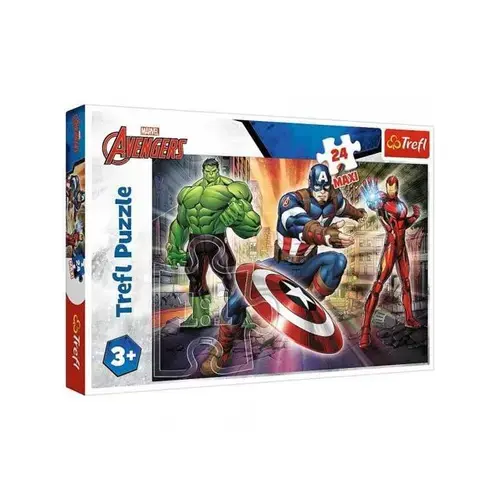 Puzzle Maxi Trefl Eroi Avengers, 24 piese