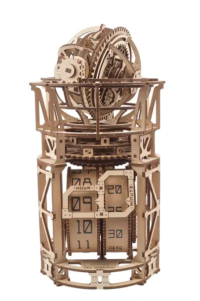 Puzzle mecanic - Ceas Sky Watcher | Ugears