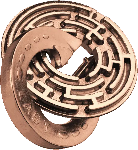 Puzzle mecanic - Mini Huzzle Laby - Antique Copper | Hanayama