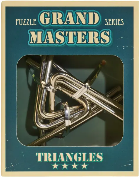 Puzzle metalic de logică Eureka - Grand Masters Triangles