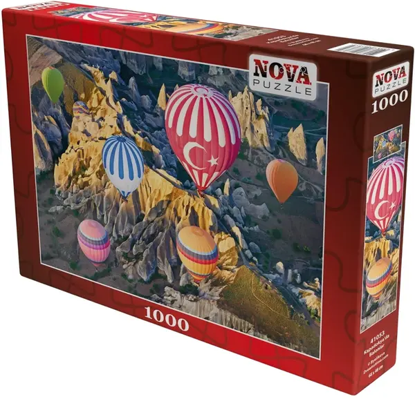 Puzzle Nova puzzle din 1000 piese - Baloane în Cappadocia