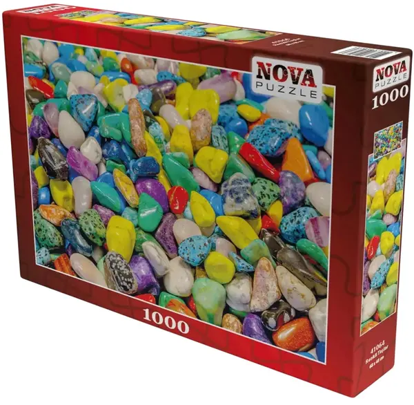 Puzzle Nova puzzle din 1000 piese - Pietre colorate