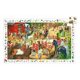 Puzzle observație Djeco Cai