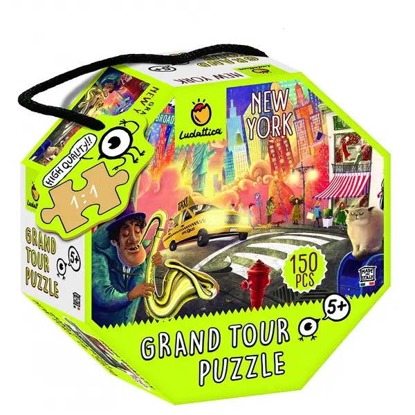 Puzzle - Ocolul Pamantului, New York | Ludattica