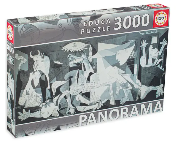 Puzzle panoramic Educa din 3000 de piese - Guernica, Pablo Picasso