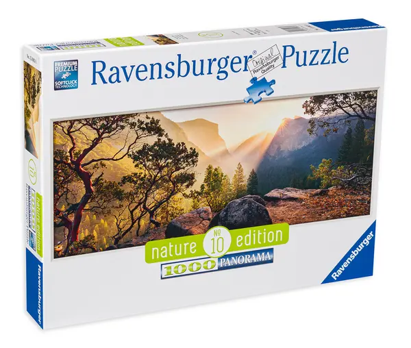Puzzle panoramic Ravensburger din 1000 de piese - Parcul Yosemite
