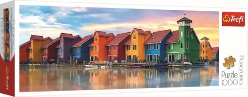 Puzzle panoramic Trefl din 1000 de piese - Groningen