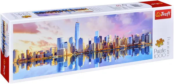 Puzzle panoramic Trefl din 1000 de piese - Manhattan
