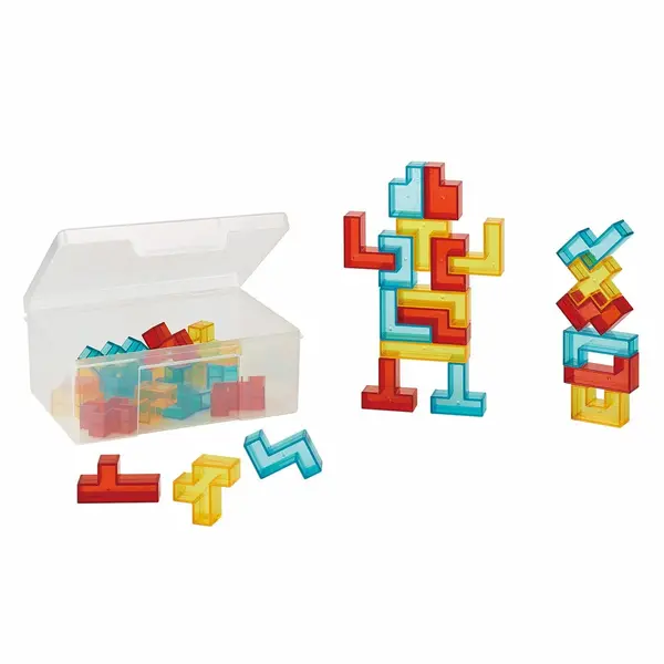 Puzzle Pentomino, forme 3D si carduri cu activitati