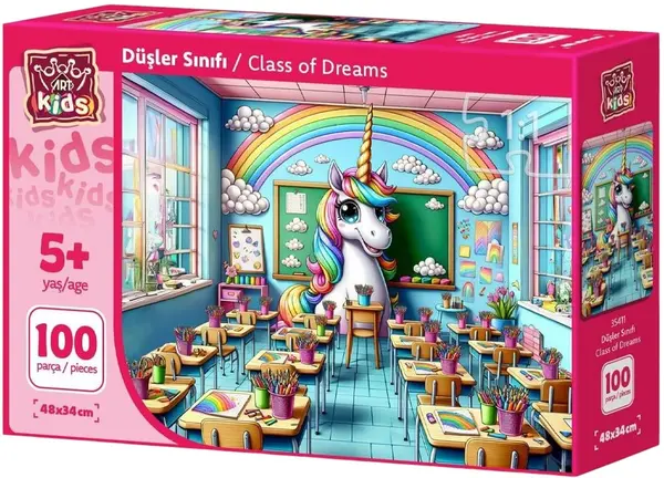 Puzzle pentru copii Art Puzzle din 100 piese - Clasa de vis
