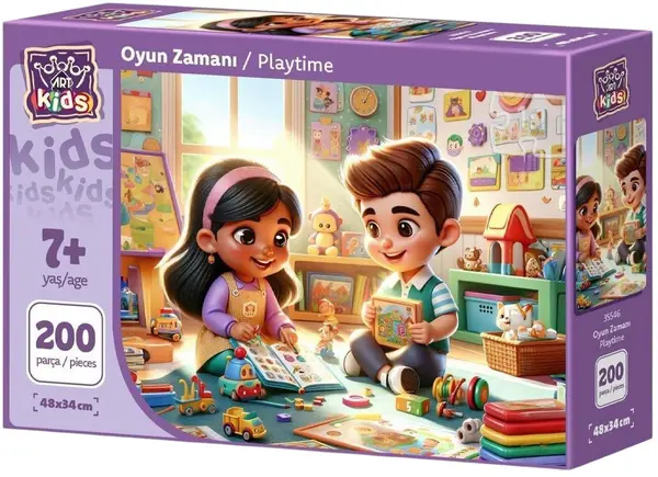 Puzzle pentru copii Art Puzzle din 200 piese - Timp de joacă
