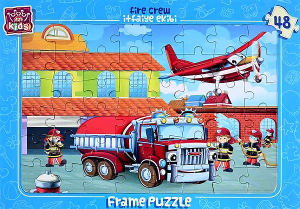 Puzzle pentru copii Art Puzzle din 48 de piese - Echipajul de pompieri