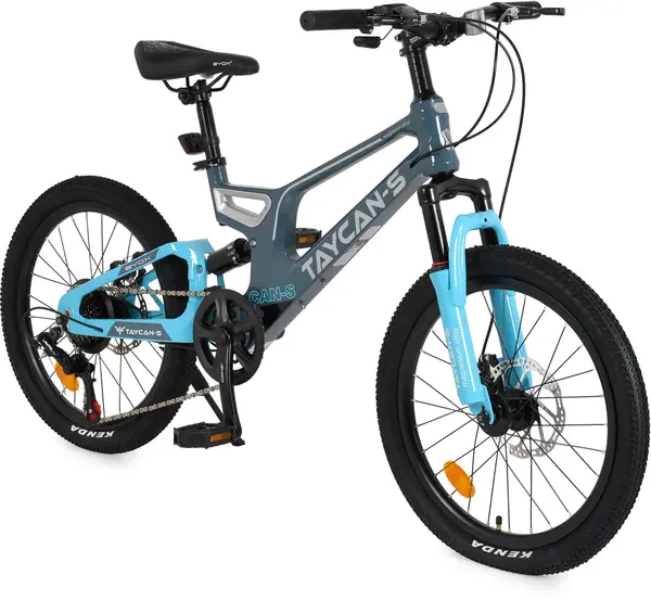Puzzle pentru copii Byox - Taycan-S, 20'', albastru