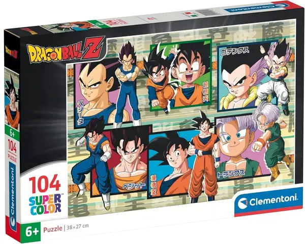 Puzzle pentru copii Clementoni din 104 piese - Dragon Ball Z