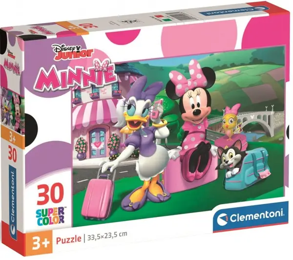 Puzzle pentru copii Clementoni din 30 piese - Minnie Mouse