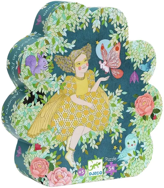 Puzzle pentru copii Djeco - Copacul Florei, 54 piese