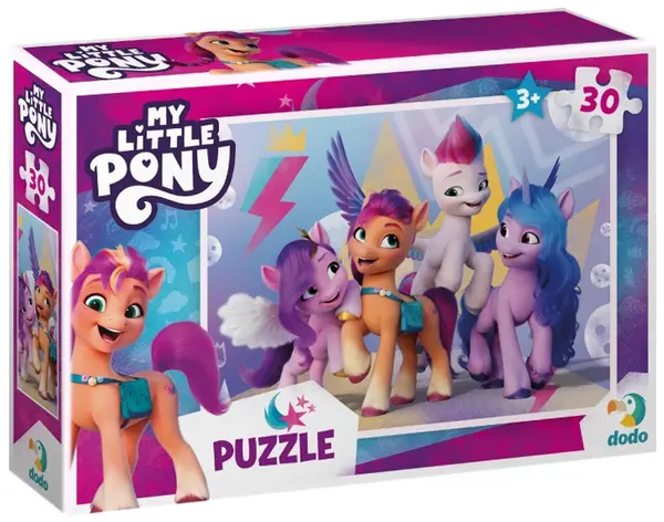 Puzzle pentru copii DoDo de 30 piese - Micul Ponei