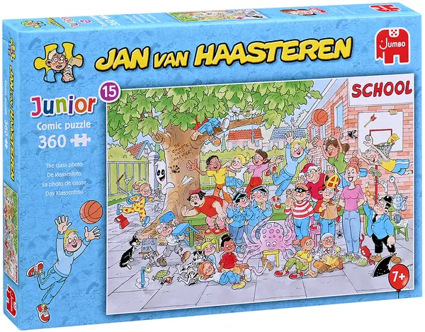 Puzzle pentru copii Jumbo din 360 de piese - Fotografie de clasă