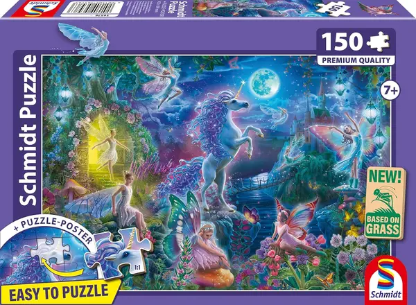 Puzzle pentru copii Schmidt din 150 piese - Povestea Unicornului