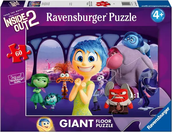 Puzzle pentru podea Ravensburger din 60 piese - Interior Exterior 2, tip 2