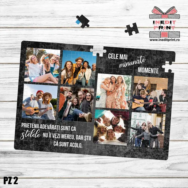 Puzzle personalizat cu 8 poze PZ2