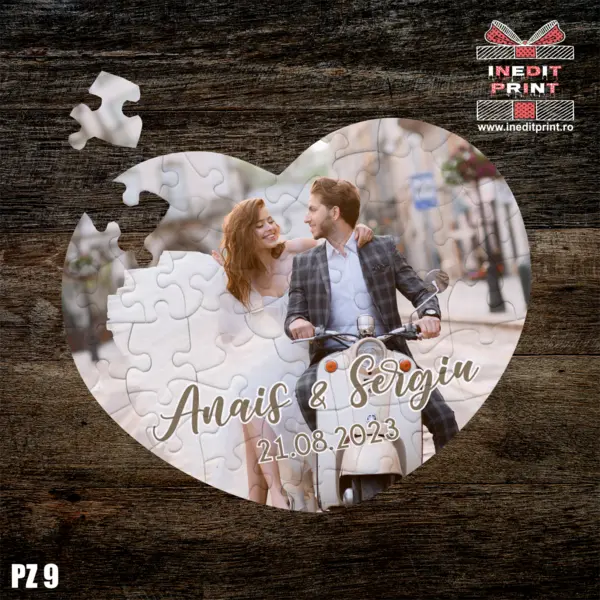 Puzzle personalizat Nunta PZ9