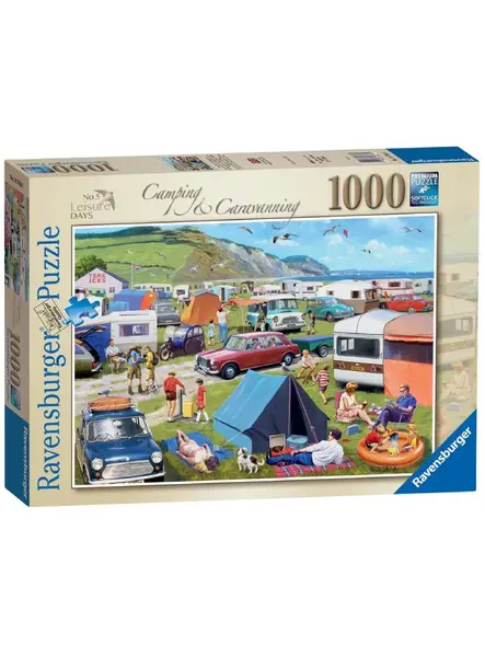 Puzzle Ravensburger Camping & Caravanning 1000pc (10216763)