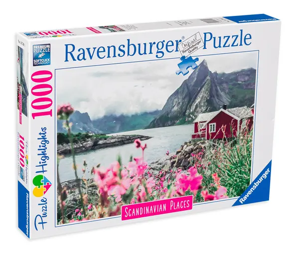Puzzle Ravensburger de 1000 piese - Lofoten, Norway