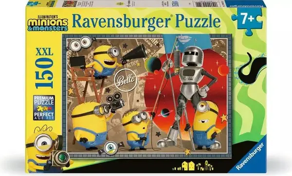 Puzzle Ravensburger de 150 piese XXL - Minioni și monștri