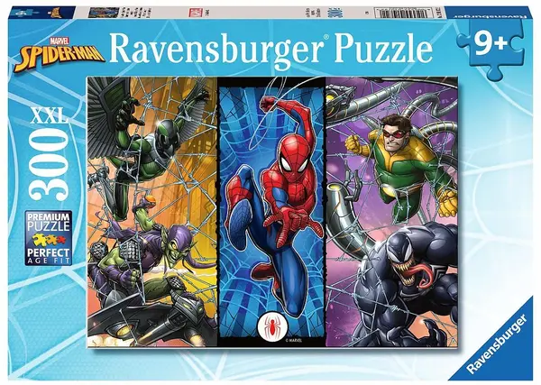Puzzle Ravensburger de 300 XXL de piese - Omul Paianjen