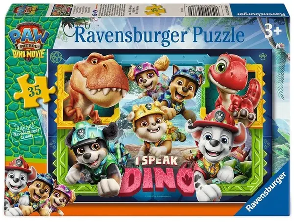 Puzzle Ravensburger de 35 piese - Paw Patrol: Dino The Movie