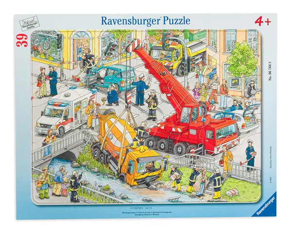 Puzzle Ravensburger de 39 piese - Emergency Services