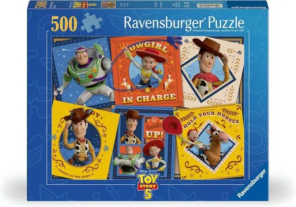 Puzzle Ravensburger de 500 piese - Jocul jucăriilor 5