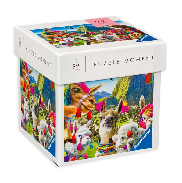 Puzzle Ravensburger de 99 piese - Lama