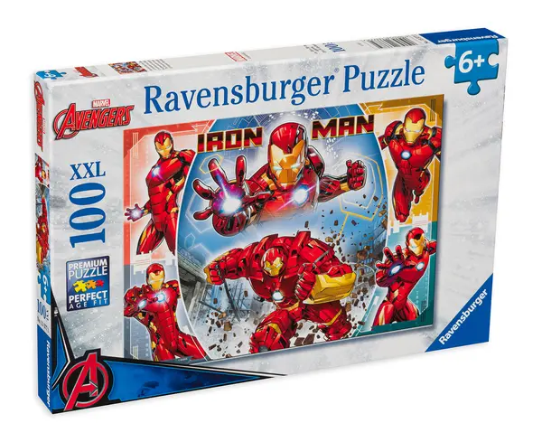 Puzzle Ravensburger din 100 XXL de piese - Omul de fier