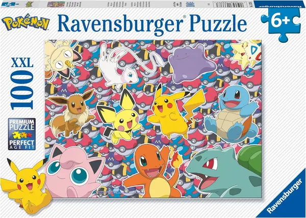 Puzzle Ravensburger din 100 XXL de piese - Pokemon