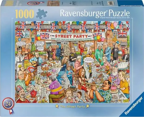 Puzzle Ravensburger din 1000 de bucăți - Festivalul stradal