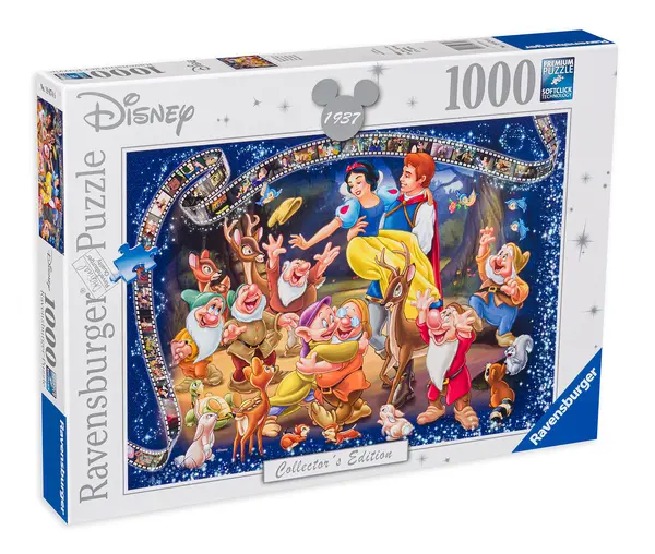 Puzzle Ravensburger din 1000 de piese - Alba ca Zapada