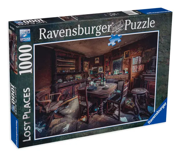 Puzzle Ravensburger din 1000 de piese - Bucătărie sinistră
