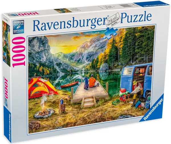 Puzzle Ravensburger din 1000 de piese - Camping