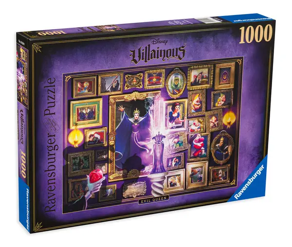 Puzzle Ravensburger din 1000 de piese - Evil Queen