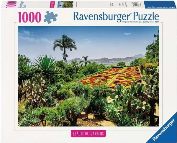 Puzzle Ravensburger din 1000 de piese - Grădina Botanică din Madeira